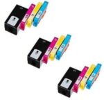 HP 920XL Compatible 12-Pack High Yield Inks, Officejet 6000, 6500, 7000, 7500