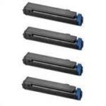 Okidata B4400, B4500, B4600 series 4-Pack Type 9 New Compatible 3000 Page Toners