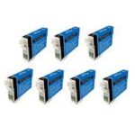 Epson T126 Remanufactured 7-Pack High Yield Black Ink