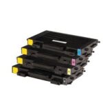 New Compatible 4-Pack Toner Combo for Samsung CLP500, CLP550 (Black, Cyan, Yellow, Magenta)