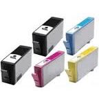 HP 920XL Compatible 5-Pack Ink Combo Officejet 6000/6500/7000/7500