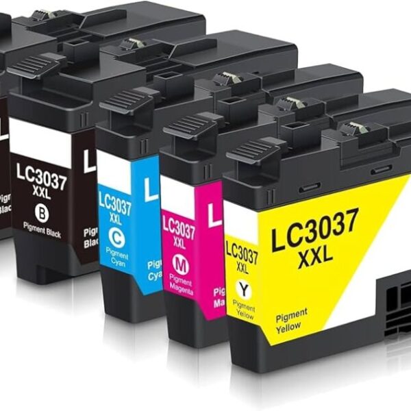 Brother LC3037XXL Compatible 5-Pack Super High Yield Inks