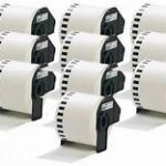 Brother DK2225 Compatible 10-Pack Labels 1.5″ X 100′