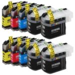 Brother LC20E XXL New Super High Yield Compatible 10-Pack Ink Combo