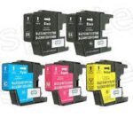 Brother LC75 High Yield 5-Pack Compatible Combo