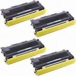 Brother TN350 Jumbo 4-Pack Compatible 5000 Page Toners