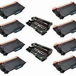 Brother TN850/DR820 Compatible Combo 8-Toners/2-Drums