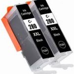 Canon CLi-280XXL Black Compatible 2-Pack Super High Yield
