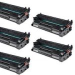 New Compatible Canon 057H 5-Pack High Yield Toners 3010C001 With Chip