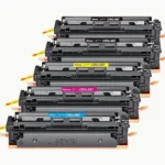 Compatible Canon 067 5-Pack Toners with Smart Chip