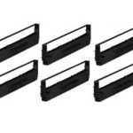 Epson FX-80, MX-80, LX-300, LX-800 Compatible 6-Pack Printer Ribbon (Part #8750)