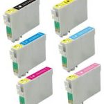 Epson T078 6-Pack Combo Re-manufactured Ink Cartridges (Black, Cyan, Magenta, Yellow, Light Cyan, Light Magenta)