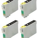 Epson Artisan 700, 710, 800, 810 Black 4-Pack Compatible Ink T098120