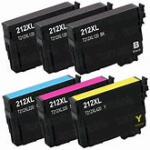 Epson T212XL 6-Pack Remanufactured High Yield Ink Combo