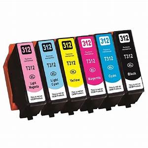 Epson-XP-8500-T312XL-Compatible-6-Pack-Ink-Combo-black-cyan-magenta-yellow-light-cyan-light-magenta.jpg Expression XP 8500 T312XL Compatible 6-Pack Ink Combo - Image 1