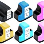 HP 02 6-Pack Combo Re-manufactured Ink Cartridges