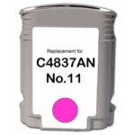 HP #11 Magenta Compatible High Yield Ink Cartridge C4837AN