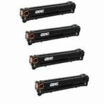 HP 305X 4-Pack HIGH YIELD BLACK Compatible toners for Color LaserJet Pro 300/400 series