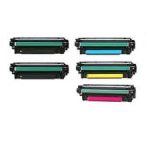 HP 507A 5-Pack Compatible Toner Combo M551/M570/M575