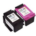 HP 62XL Remanufactured 2-Pack Combo Ink Cartridges