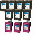 HP 901XL VALUE-Pack Remanufactured Ink Combo 7-Black, 3-Colors