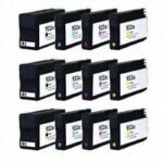 HP 952XL 12-Pack Remanufactured Combo Ink