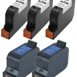 HP 23/45 Ink Combo Re-manufactured Cartridges 3 Black/2 Color