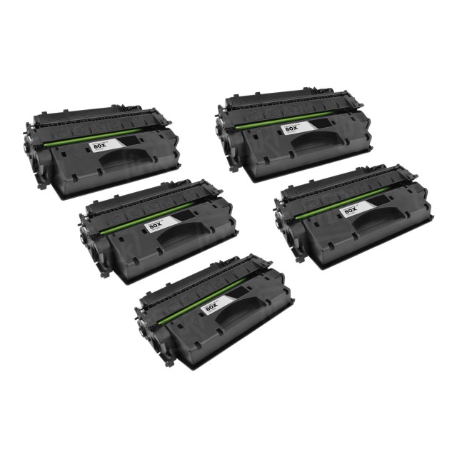HP-m507-M528-CF289A-Compatible-5-Pack.jpg HP CF289A (89A) Compatible 5-Pack Toner LaserJet Enterprise M507/M528 - Image 1