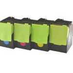 Lexmark CX310, CX410, CX510 Re-Manufactured 4-Pack Standard Yield Toner Set