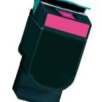 Lexmark C540, C543, C544, C546, X548 series Magenta Compatible Toner 2,000 Page Cartridge (C540H1MG)