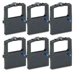 Okidata-52102001-compatible-6-Pack-replacement-printer-ribbons.jpg Okidata 52102001, 52104001 Seamless Compatible 6-Pack Ribbons - Image 1
