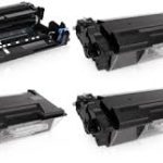 Brother TN850/DR820 Compatible 3-Pack Toners & DR820 Drum Combo