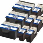 Kodak #10 Compatible 8-Pack Combo Ink Cartridges (5 Black, 3 Color)
