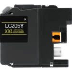 Brother LC205XXL Yellow Compatible Super High Yield Ink Cartridge