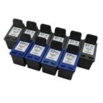 HP 21, 22 #140 Compatible 10-Pack Ink Cartridges(6-Black/4-Color)