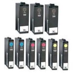 Lexmark 150XL Premium Compatible 9-Pack Combo ink cartridges