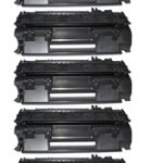 HP CE505A Compatible 5-Pack Premium Toner Cartridges