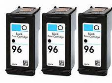 HP #96 Black 3-Pack Ink Cartridges (C8767W) $6.50 each