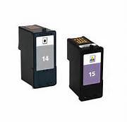 Lexmark 14, 15 Combo Ink (Black-18C2090, Color-18C2110) $16.00 each
