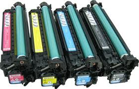 HP LaserJet CP3525, CM3530 series 4-Pack Combo (CYMK) $62.00 each
