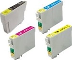 Epson Stylus T073120, 73220, 73320, 73420 4-Pack Combo Ink (KCMY) $17.95