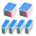 Epson Stylus 6-Pack Combo Ink (T050) 4 Black , 2 Colors @ $3.95ea