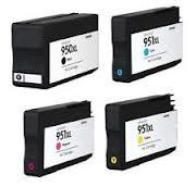 FREE SHIPPING! HP OfficeJet 8100, 8600 4-Pack Combo 950XL, 951XL $14ea