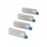 Okidata C5500, 5650, 5800, 5900MFP 4-Pack High Yield (CYMK) $29.75ea