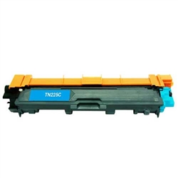 Brother TN225 Cyan High Yield Compatible Toner Cartridge 2,200 Page Toner $20.95 Free Shipping