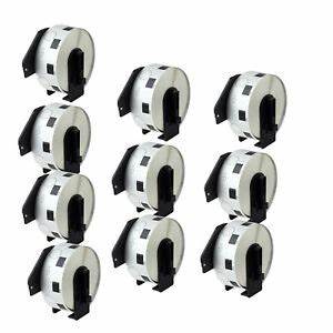 Brother DK1218 COMPATIBLE 10-Pack Adhesive Labels 1000/roll