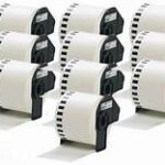 Brother DK2225 Compatible 10-Pack Labels 1.5″ X 100′