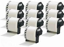 Brother DK2225 Compatible 10-Pack Labels 1.5″ X 100′