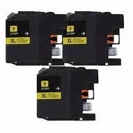 Brother LC103Y Yellow Compatible 3-Pack High Yield Ink Cartridges $4.70 each ($14.10) Free Shipping