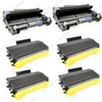 Brother TN360 Jumbo High Yield Compatible 4-Pack & DR360 2-Pack Drum Combo